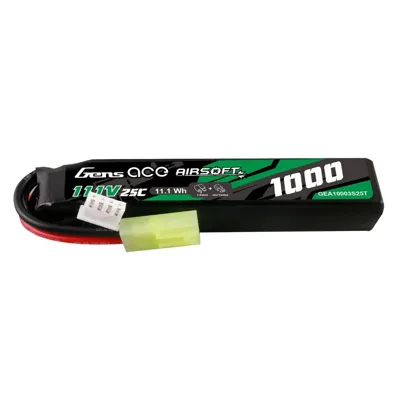 LIPO 11.1V 1000mAh 25C Mini Tamiya - Genspow