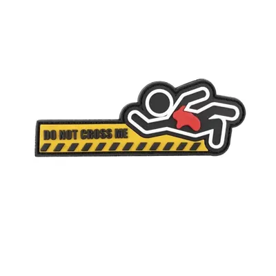 3D PVC Do Not Cross Me - 101 Inc