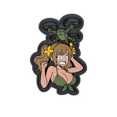 3D PVC Oops Girl with Drone - 101 Inc