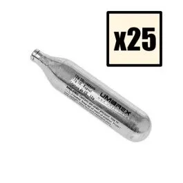 25 Cápsulas CO2 12 gr