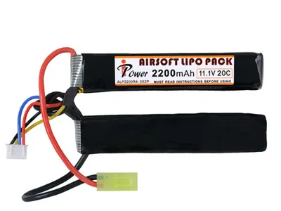 LIPO Tipo 3+3 11,1V 2200mAh 20C Tamiya - IPower