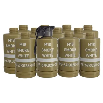 Kit de Granada Thunder B CO2 1 Nucleo y 12 Carcasas SMOKE - Hakkotsu
