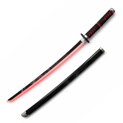 Katana Madera LED Humo Kimetsu No Yaiba/Demon Slayer Tanjiro Aprendiz - Blood Heritage