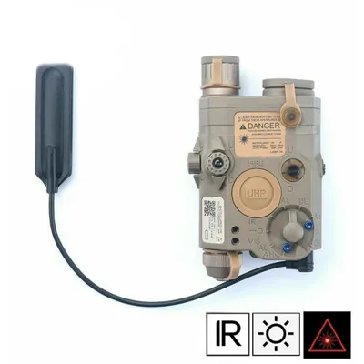 AN/PEQ 5 LA-5C UHP Linterna Mas Laser y Laser IR - WADSN