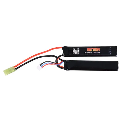 Duel Code LIPO 7.4V 1100mAh 25C 2 Elementos