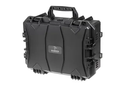 Maleta Rígida Estanca con Espuma Cortada para 5 Pistolas 46.5x35x20cm - Nimrod Tactical