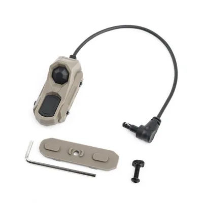 Switch Remoto Tipo AN para KeyMod-M-LOK y Rail 22mm Conector Crane - Wadsn