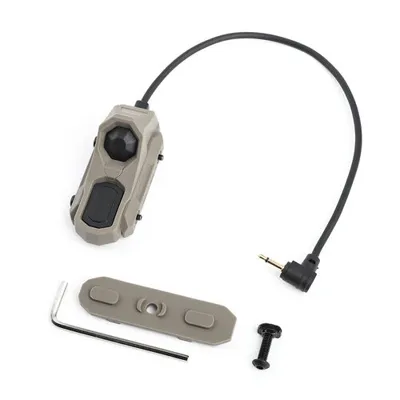 Switch Remoto Tipo AN para KeyMod-M-LOK y Rail 22mm Conector 2.5mm - Wadsn