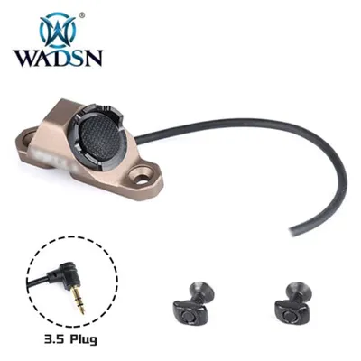 Switch Remoto UT Hot Button para KeyMod y M-LOK Conector 3.5mm - Wadsn