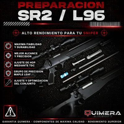 Preparación SR2 y L96 de Well y Saigo - Customs - Quimera Airsoft