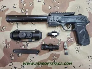 PT-85 Tactical · Negro