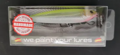 Pez Paseante Hélices Superficie Chartreuse - STRANGER BASS