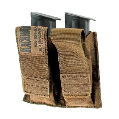 Doble Funda Portacargador MOLLE para Arma Corta Color - Blackhawk