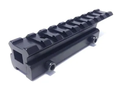 Conversor 11mm a Weaver con Elevador - Bat Vision