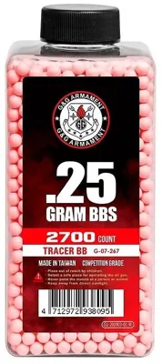 Bolas Tracer 0.25 2700 Unidades - G&G