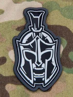 Parche de Goma 3D Spartan Head All - MSM