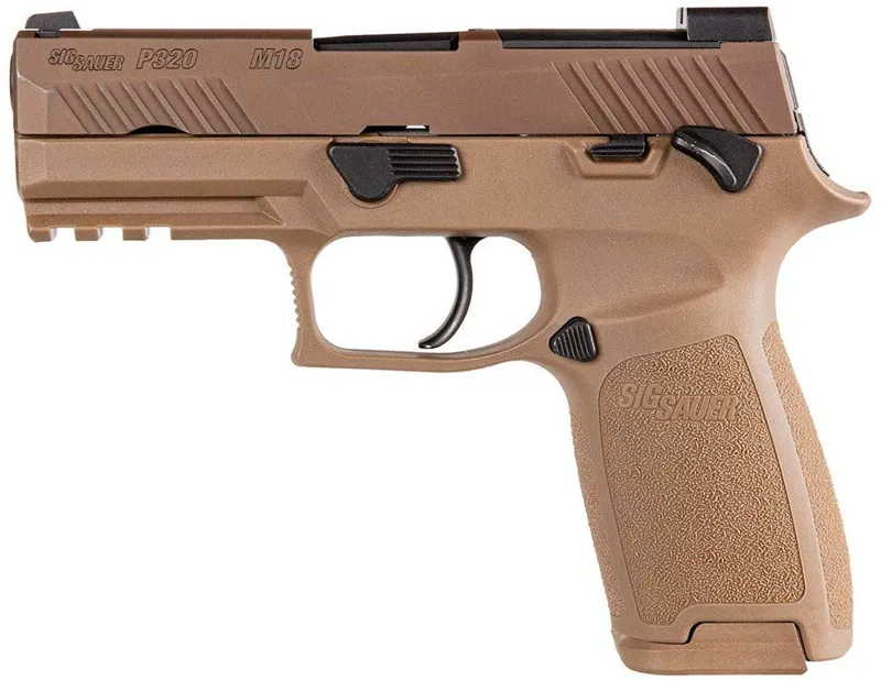 Sig Sauer P320-M18 · Tan / FDE