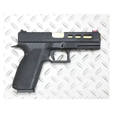 KJ Works KP-13 Custom Metal Version · Negro