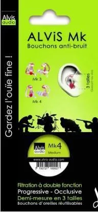 Tapones Alvis Audio MK4 Medium