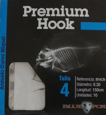 Anzuelo Montado Premium Hook Bfacn - BLUE FOX