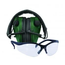 Cascos E-Max Low + Gafa Kit