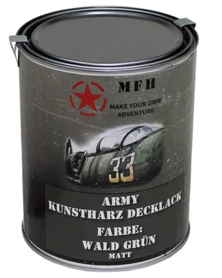 Bote de Pintura Army Bosque 1L - MFH