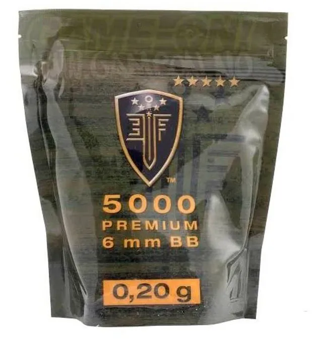 Elite Force Bolas Premium 0.20 5000 Uds