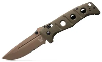 Navaja de Filo Combinado Adamas G10 - Benchmade