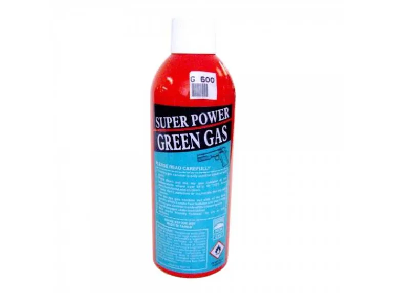 Gas Super 600 ml -Super · Green green