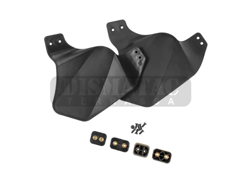 FMA Airsoft Protección Lateral Casco · Negro