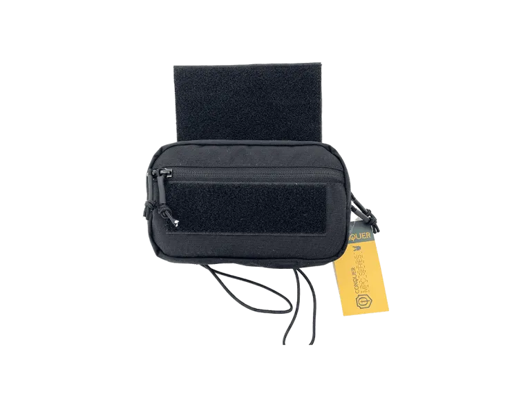 Conquer Utility Pouch Drop Down · Negro