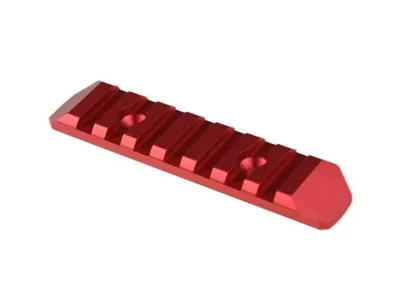 Raíl (Anclaje Lineal) CNC 7 Slots - Bas - JJ AIRSOFT.