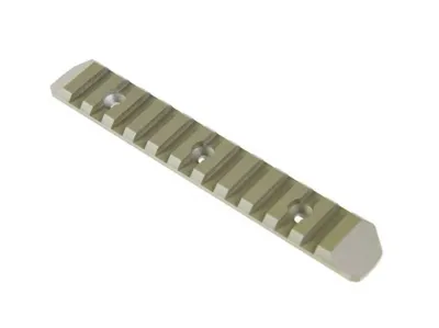Raíl KeyMod CNC 11 Slots - Bas - JJ AIRSOFT.