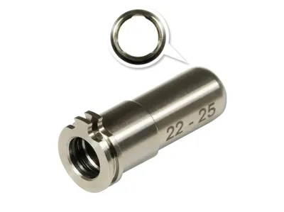 Nozzle CNC Titanio Doble O-Ring 22mm - 25mm Series - MAXX MODEL.