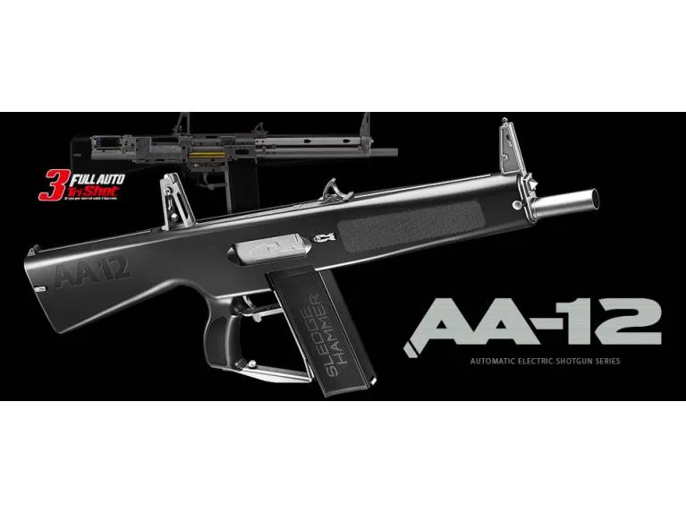 Tokyo Marui Escopeta AA12 · Negro