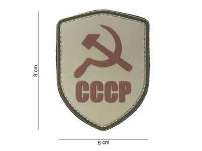 3D PVC Escudo Cccp - 101 INC.
