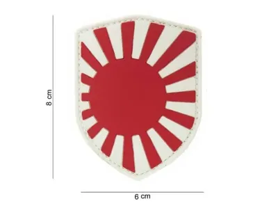 Escudo Japón 3D (PVC) - 101 Inc