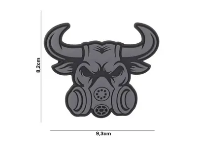 Toro con Máscara de Gas 3D (PVC) - 101 Inc