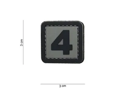 Número 4 - 3D PVC - 101 Inc