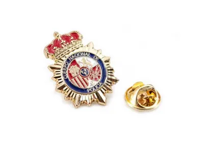 Pin Policía Nacional - FORAVENTURE.