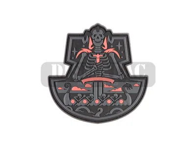 Parche de Goma 3D Calavera Barco Fantasma - JACKETS TO GO.