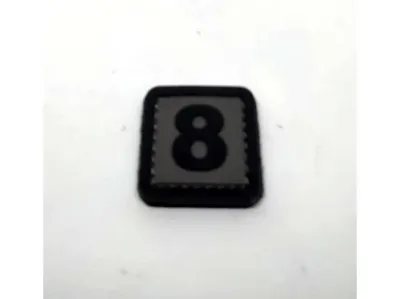 Número 8 PVC 3D - 101 Inc