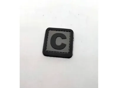 Letra C PVC 3D - 101 INC.