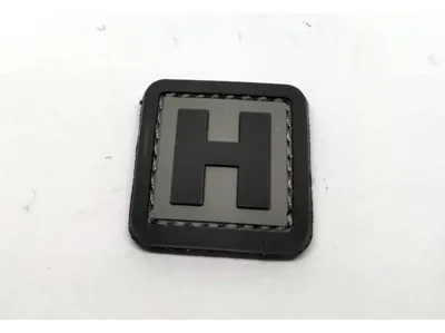 Letra H PVC 3D - 101 INC.