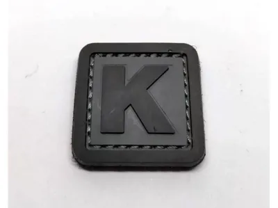 Letra K PVC 3D - 101 INC.