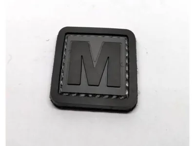 Letra M PVC 3D - 101 INC.
