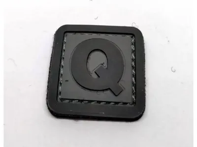 Letra Q PVC 3D - 101 INC.