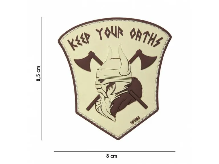3D PVC Keep Our Oaths · Tan / FDE