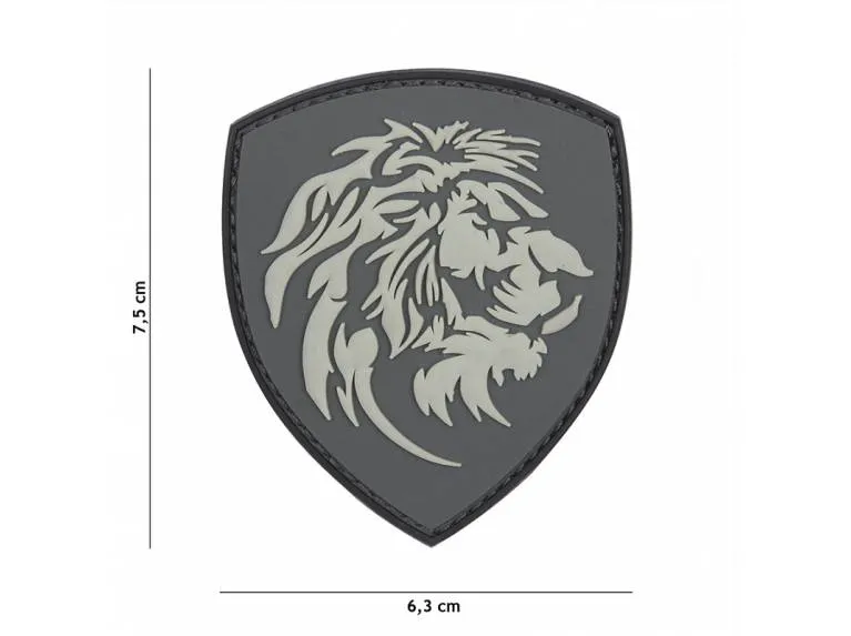 3D PVC León Holandés · Gris