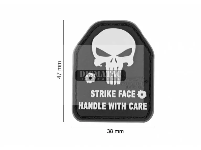 3D PVC Sapi Skull · Negro